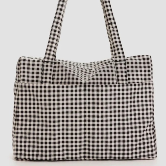 ✨BNWT - Baggu Cloud Carry-On: Black & White Gingham✨ - Picture 2 of 4